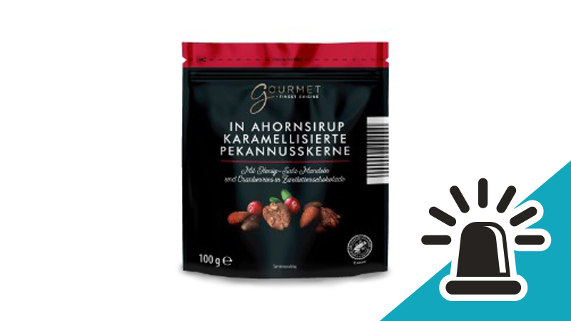 alerta alérgenos frutos secos aldi